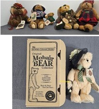 Boyd's Bears Set Of 6 Including 1 Boyd's Mini  1 Boyd's Mohair With Box