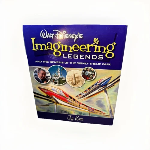 Walt Disney's Imagineering Legends Jeff Kurtti Signed 2008 1st Edition