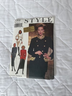 Edles ''1993'' Vintage ''Style'' Schnittmuster für Damen Smart Jacken & Röcke