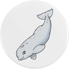 'Beluga Whale' Button Pin Badges (BB058645)