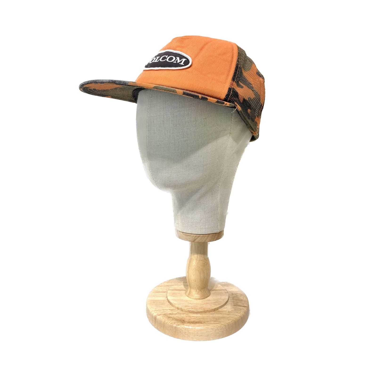 Volcom  Mesh Cap Hat Old Patch Cheese Camouflage … - image 1