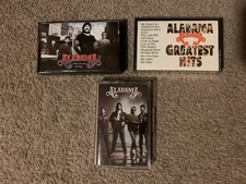 Lot Of 3 Alabama Cassette Tapes "American Pride    Live    Greatest Hits Vol 1  