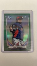 Bowman Chrome 2014 Elvis Araujo Guardians Green Refractor /75 #BCP83