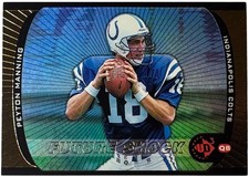 Peyton Manning 1998 Upper Deck UD3 Future Shock Rookie Card RC #181 - Colts/HOF. rookie card picture