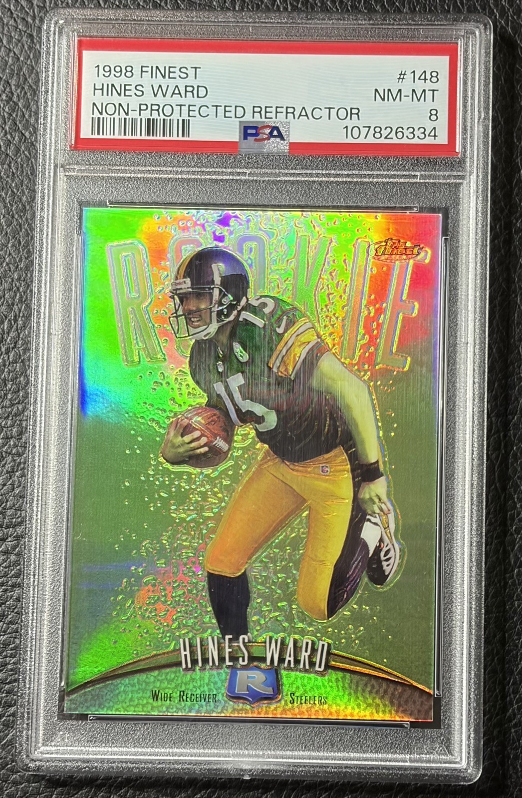 Hines Ward Finest #148 Non-Protected Refractor