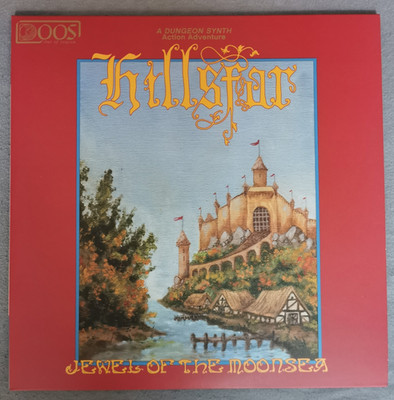 Hillsfar   The Moonsea Saga - 2xLP limited 1st Press Gold Vinyl Dungeon Synth