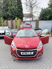 2018, 63000 Miles, Peugeot 208. 1.2 Petrol manual, Ulez Compliant