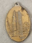 Vintage Apollo 11 " We Came In Peace For All Mankind" 2 Sided Astronaut  Pendent — photo 3