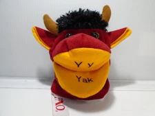 F-A-O SCHWARZ ALPHABET  YAK 7" HAND PUPPET PLUSH (ML444)