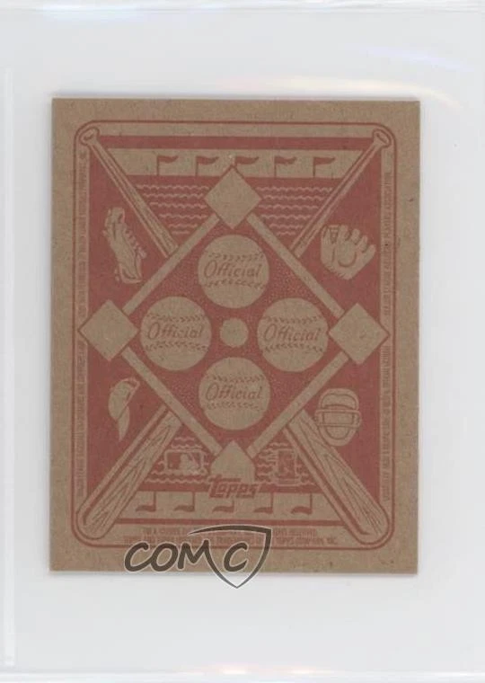 2005 Bowman Heritage Topps Heritage Red Backs Carlos Lee #33 - Image 2 of 2