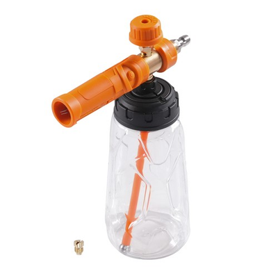 #ad 1L Car Wash Foam Cannon Pressure Washer Thick Snow Foam Adjustable Nozzle 1 4quot; $29.50