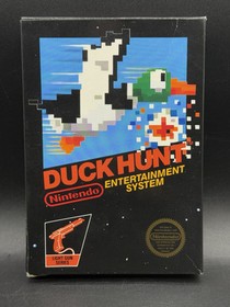 Duck Hunt Nintendo NES 1985 Black Box CIB Complete 5-Screw Authentic NEAR MINT