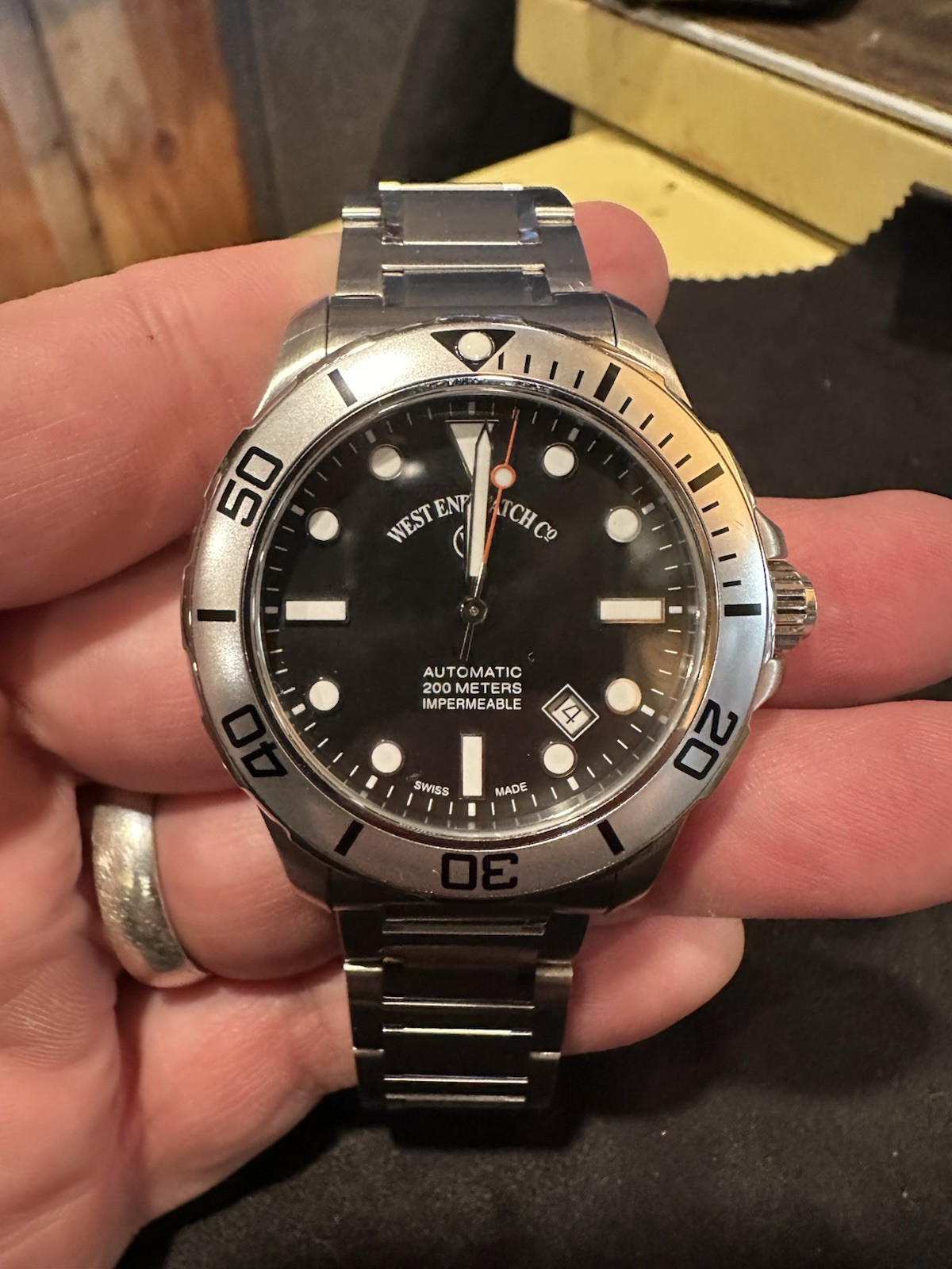 Wear End Watch Co Impermeable Automatic Swiss Dive Watch