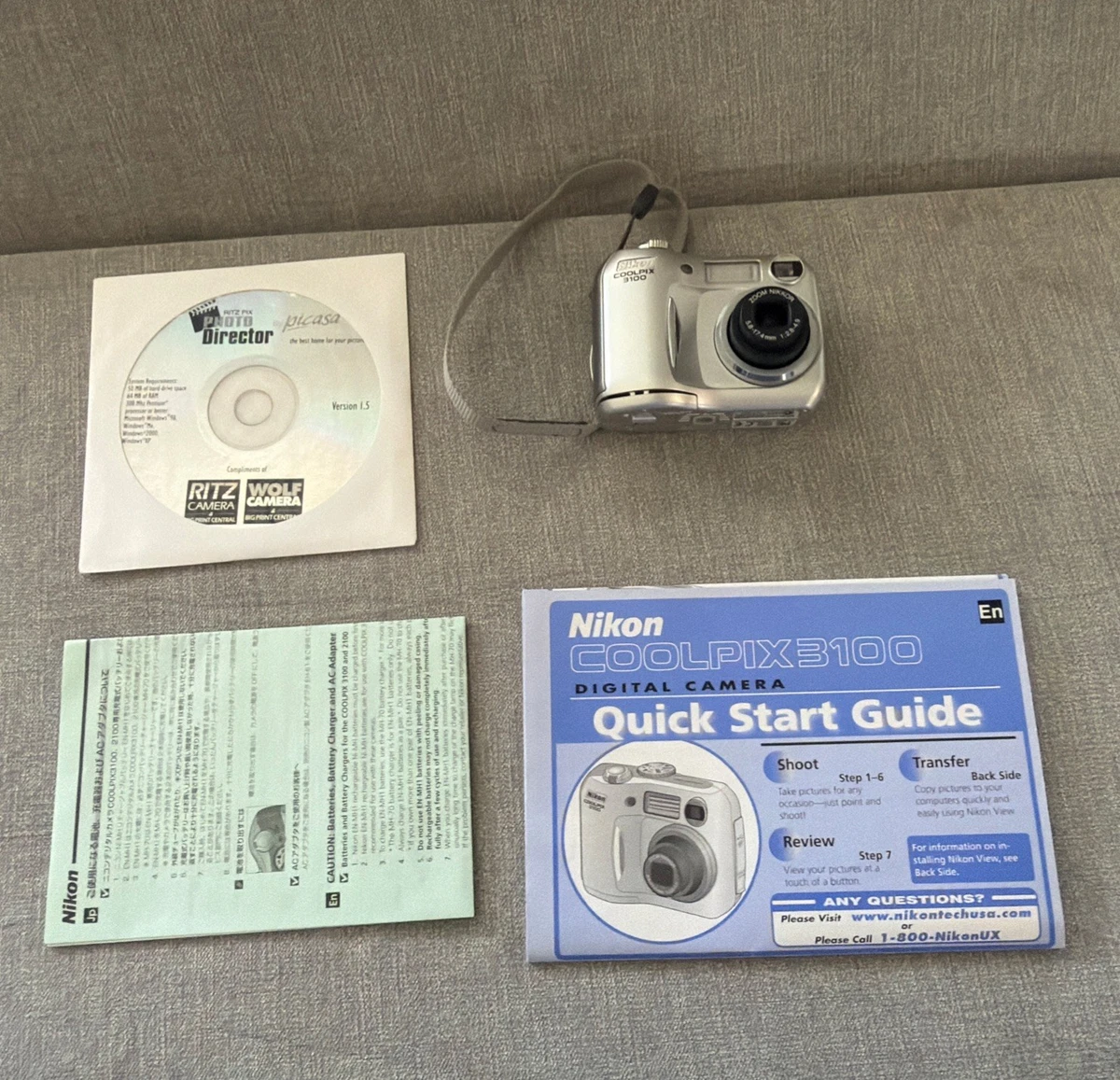 Nikon COOLPIX 3100 Digital Cameras for Sale | Shop New & Used