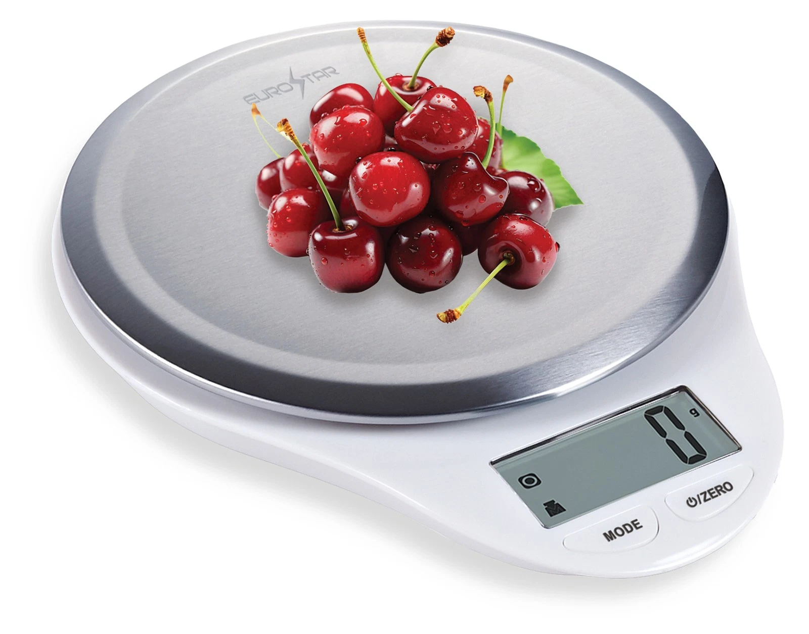 EUROSTAR KS5112W Digital Kitchen Scale, White
