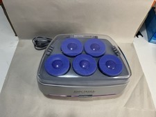 John Frieda Smooth Waves Body Shine 5 Jumbo 2" Velvet Rollers No Clips Works