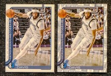 (2) 2025/26 Topps Anthony Davis #169 Base; #169 Season Tip Off