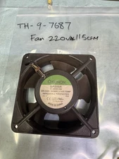 9-7687 Fan Motor 220 VAC Thermal Dynamics plasma Parts  used tested