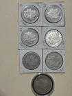 Bundle of 7 Morgan Silver Dollars (1880–1900) - Mixed Mints & Grades