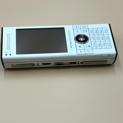 Sharp WS007SH W-ZERO3 White Willcom Windows Mobile Smartphone