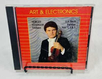 Sergei Stadler Violinist Johann Sebastian Bach Partitas No. 1 2 & 3 CD