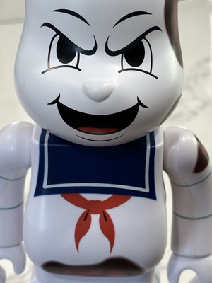 Medicom Toy Bearbrick Stay Puft Marshmallow Man Anger Face 400% Be