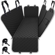 Dog Car Seat Cover for Back Seat, 2025 Upgraded 600D Heavy Duty Waterproof  ...