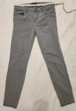 Joe's Women's Willa Skinny Ankle Jeans Size 29 Mid Rise Gray Stretch Denim