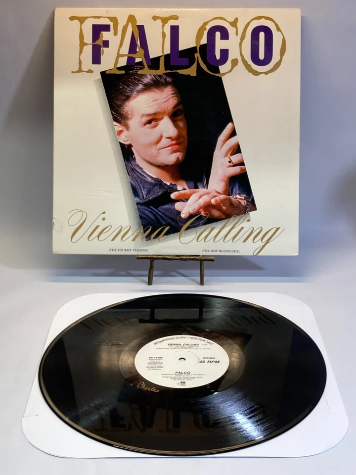 Falco Vienna Calling Vinyl LP 1985 A&M Promo Record SP-12182 - Image 3 of 4