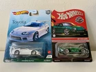 Hot Wheels RLC Premium Toyota Supra 1997 White Green Car Culture Red Line Club