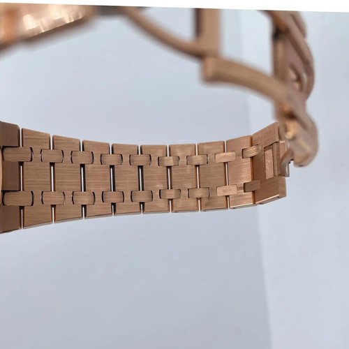Mint Audemars Piguet 15551OR.ZZ.1356OR.01 Royal Oak 18k Rose Gold Mens Watch - Picture 9 of 12