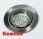 Einbau-Deckenspot Tom GU10 230V, 5W LED, 400 Lm, 36°, 80, Loch 55