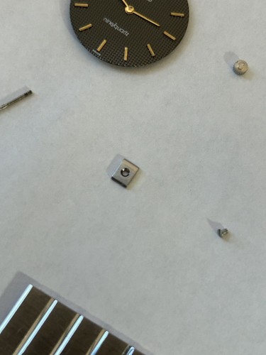 Reloj Concord Mariner SG parte caja movimiento cristal 18mm eslabón corona vástago esfera 2 - Imagen 6 de 10
