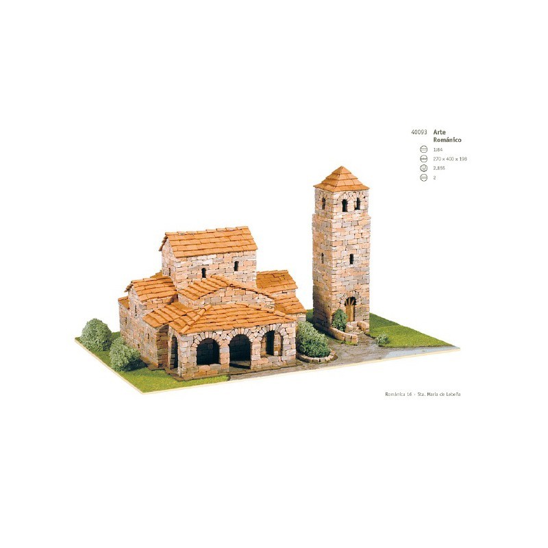 COSTRUZIONE ROMANICA 16 Sta. Maria de Lebena ( Domus  - 40093 )