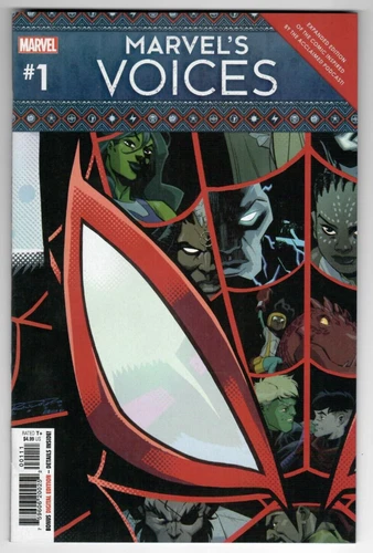 Marvel's Voices # 1 (9.0) Variant Cover 1/2021 Podcast Comic  🚗