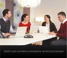 Konftel 55Wx Compact Smart Conference Phone Color Black for Office or Personal