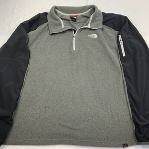 north face polyester pullover