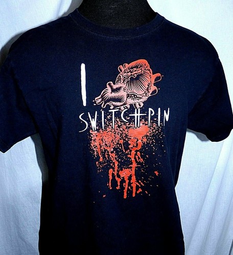 Switchpin Give Them Nothing Metal Core Band Shirt Größe Large