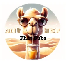 20oz Sublimation Tumbler Wrap Suck It Up Camel Ready To Press Heat Transfer
