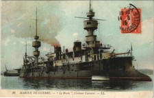 CPA Marine de Guerre - Le Bruix - Croiseur Cuirasse SCHIFFE (1203236)