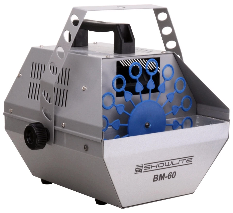 Machine a Bulles de Savon Effet de Scene DJ PA Bleu UV Fluide Telecommande Set - Photo 3/4