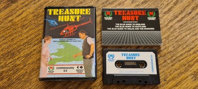 SCHATZSUCHE - COMMODORE 64 C64 - getestet & funktionsfähig - selten!