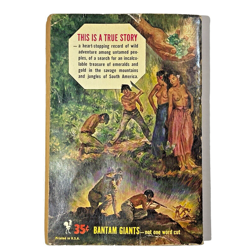 RARE 1953 First Printing Bantam Giant Green Fire by Peter W. Rainier A1086 - Picture 3 of 15