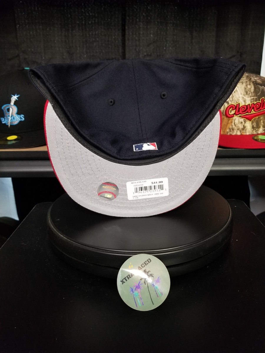 マルタ Exclusive New Era 59FIFTY Atlanta Braves Fitted Hat Size 7 7/8 | eBay