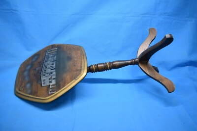 Vtg Limited Edition Bicentennial TiltTop Table Lock 1776 Mt. Vernon Liberty Wood