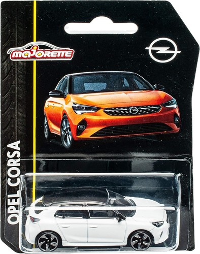 Opel Corsa F White Majorette Opel Collection 202C 2019 1:64 Scale Toy Car - Picture 3 of 3