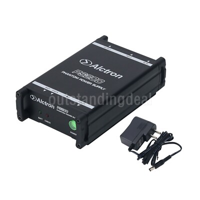 Alctron PS200 48V Phantom Power Supply Suitable for Condenser Microphones os67
