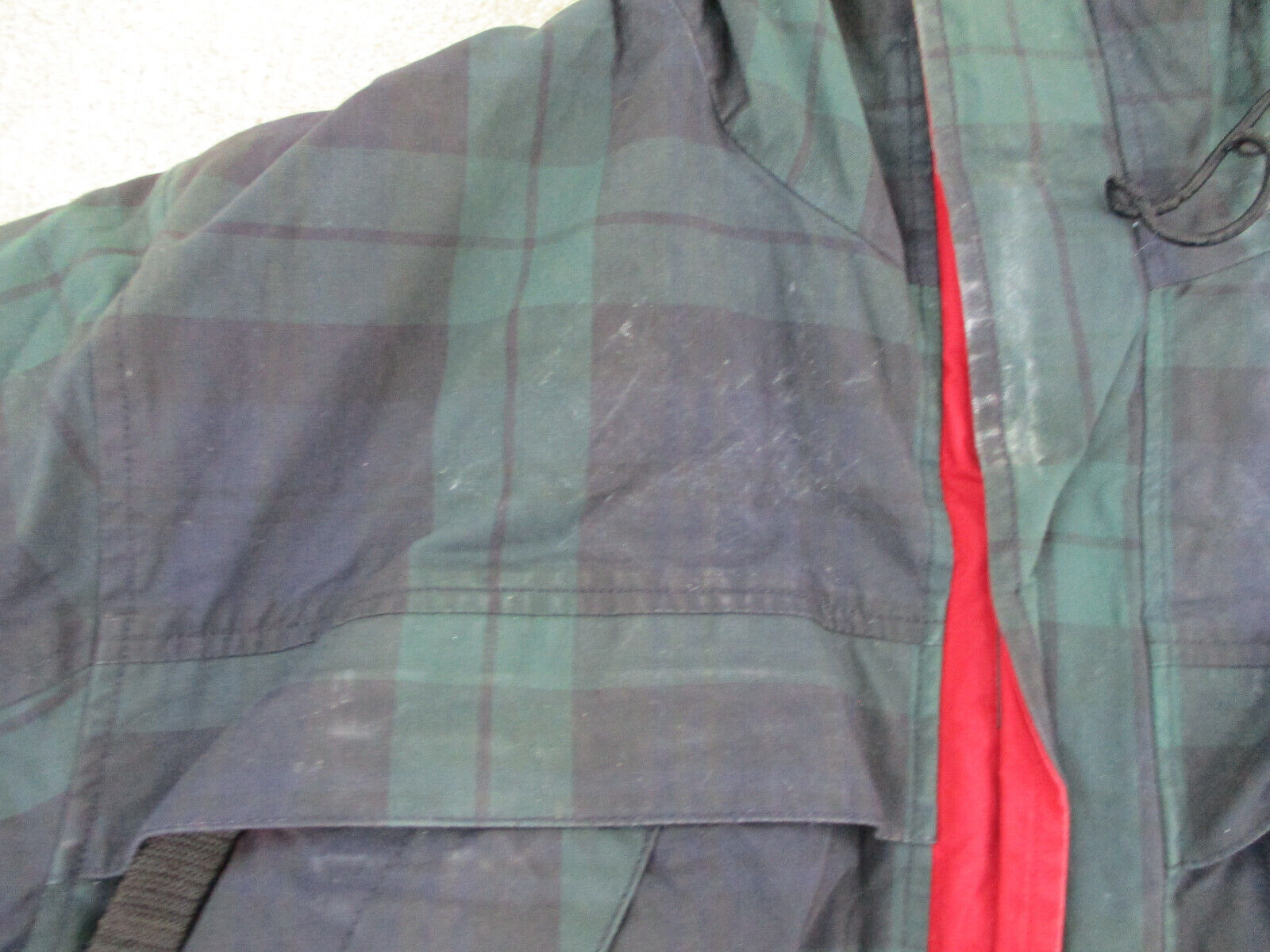 VINTAGE Tommy Hilfiger Jacket Adult Medium Green … - image 6