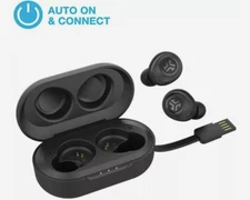 JLAB Audio JBuds Air True Wireless Earbuds with Charging Case - Black