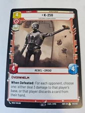 Star Wars Unlimited - K-S20 - Cassian's Counterpart - Spark of Rebellion